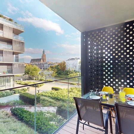 Apartament Z Tarasem I Widokiem Na Rzeke Wroapart-Pl - Apartment With Terrace And River View Wroapart วรอตซวาฟ ภายนอก รูปภาพ
